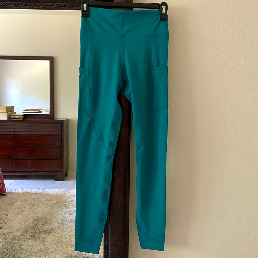 Curves N Combatboots Classic Emerald Legging